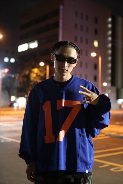 XTRがWOODBLOCKに別注した"17 MESH FOOTBALL SHIRT"と新作が発売しました！！