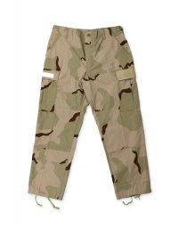 Based Custom Asymmetrical BDU Pants TRI-COLOR DESERT
