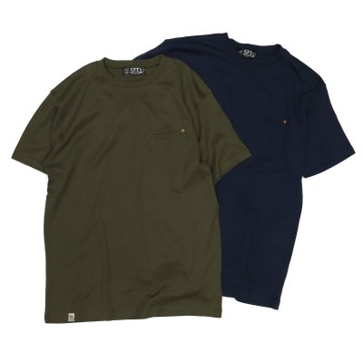 画像5: SLASH POCKET T-SHIRT / ENDMILL NAVY