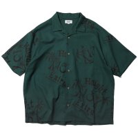 HAIGHT EXTRA OPEN COLLAR SHIRT FOREST