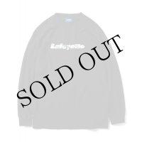 Metallic Lafayette Logo L/S Tee Black