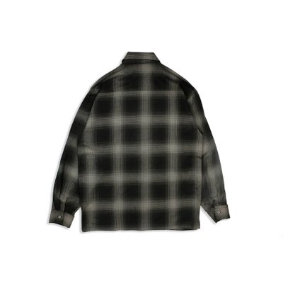 画像5: Ombre Check L/S Shirts Black/Charcoal