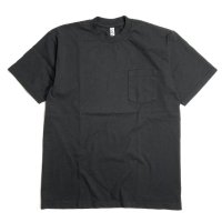 6.5oz S/S Garment Dye Pocket T-Shirts Black