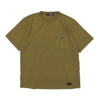 Mil Pocket Crew Neck T-Shirt "REV" Mustard