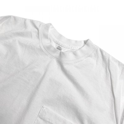 画像2: 6.5oz S/S Garment Dye Pocket T-Shirts White