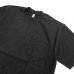 画像2: 6.5oz S/S Garment Dye Pocket T-Shirts Black (2)