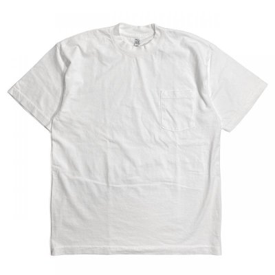 画像1: 6.5oz S/S Garment Dye Pocket T-Shirts White