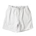 画像1: 14oz Heavyweight Sweat Shorts White (1)