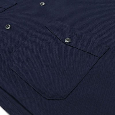 画像4: Dobby Cloth OC Wide Shirt "SABATH" Navy