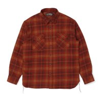 Tartan Flannel Check Shirts / CLAY Red