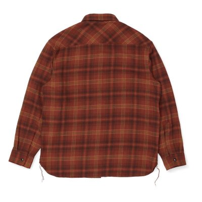 画像2: Tartan Flannel Check Shirts / CLAY Red