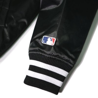 画像7: NewYork Yankees Official Satin Jacket Black