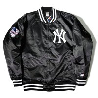 NewYork Yankees Official Satin Jacket Black