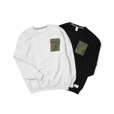 画像6: N.Camo Flap Pocket Crew Neck Ash