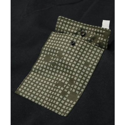 画像4: N.Camo Flap Pocket Crew Neck Black