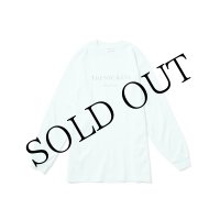 Heavy weight L/S Tee "NYC&Co" Aqua