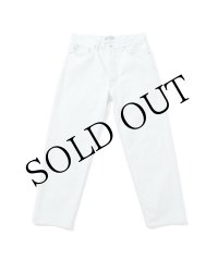 5 Pocket Washed Denim Pants BAGGIE FIT Light Wash