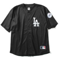 Los Angeles Dogders Baseball Shirt Black 