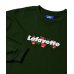 画像2: Lafayette Apple Logo L/S Tee for XTR / Dark Green/White (2)