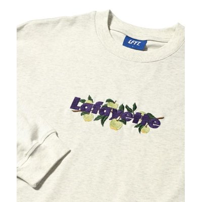 画像2: Lafayette Apple Logo L/S Tee for XTR / Ash/Purple