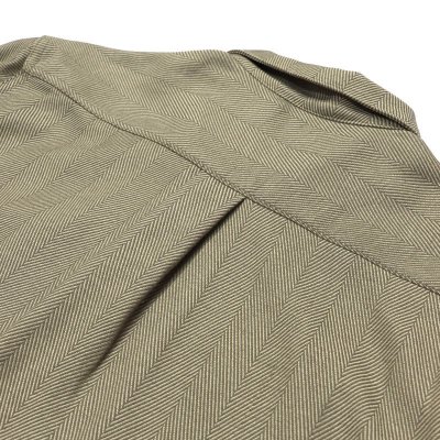 画像6: Big Herringbone OC Wide Shirt  "LAX" Brown