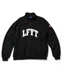 LFYT Arch Logo Half Zip Sweat Black