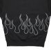 画像2: Flames Crewneck Sweat Black (2)