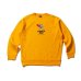 画像1: HIT ’EM UP Crewneck Sweatshirt Yellow (1)