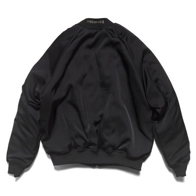 画像4: Reversible Satin Jacket Black