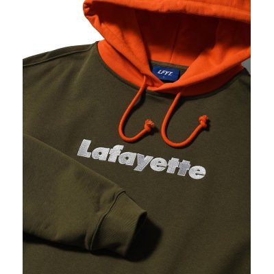 画像2: Lafayette Logo 2Tone Hoodie Olive