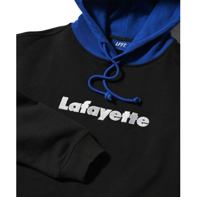 画像2: Lafayette Logo 2Tone Hoodie Black