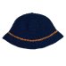 画像1: Handsawn Bucket Hat for XTR / Navy x Orange (1)