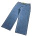 画像2: Baggy Carpenter Jeans  Medium Blue (2)