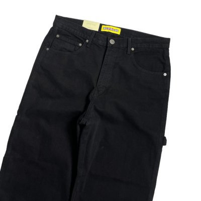 画像2: Baggy Carpenter Jeans  Black