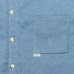 画像2: Indigo Twill Shirt Cardigan  "RANCHER" Light Blue (2)
