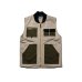 画像1: Tonal Multi Pocket Vest Gray (1)