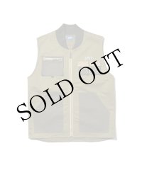 Tonal Multi Pocket Vest Brown