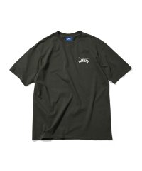 Pigment Dyed INFAMOUS Logo Tee Black