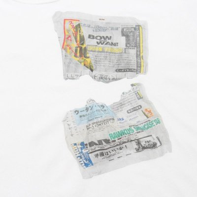 画像2: x RAP TEES / Old Flyer Tee White