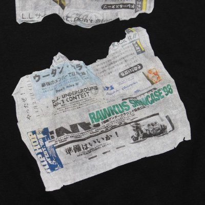 画像5: x RAP TEES / Old Flyer Tee Black