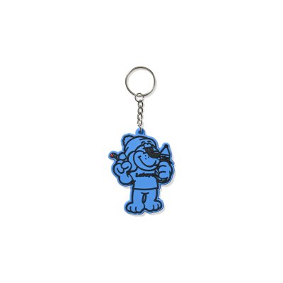 画像2: Smoking Dog Rubber Key Chain