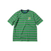  I LOVE LF Multi Border Tee Green