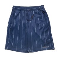 Stripe Mesh Shorts Navy