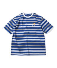  I LOVE LF Multi Border Tee Blue