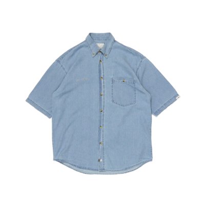 画像1: S/S Washed Denim Shirts