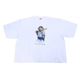 Yankees Bear S/S Tee White