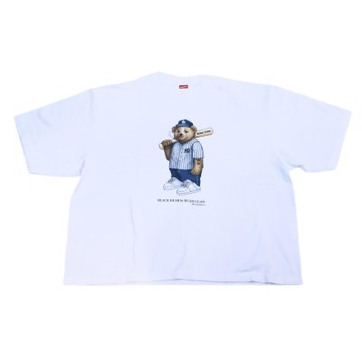 画像1: Yankees Bear S/S Tee White