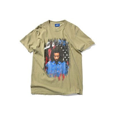 画像1: x 21SAVAGE / REDRUM TEE Khaki