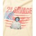 画像3: x 21SAVAGE / AMERICAN FLAGS TEE Ivory