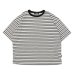 画像1: Multi Border Wide T-Shirt "WALL" (1)